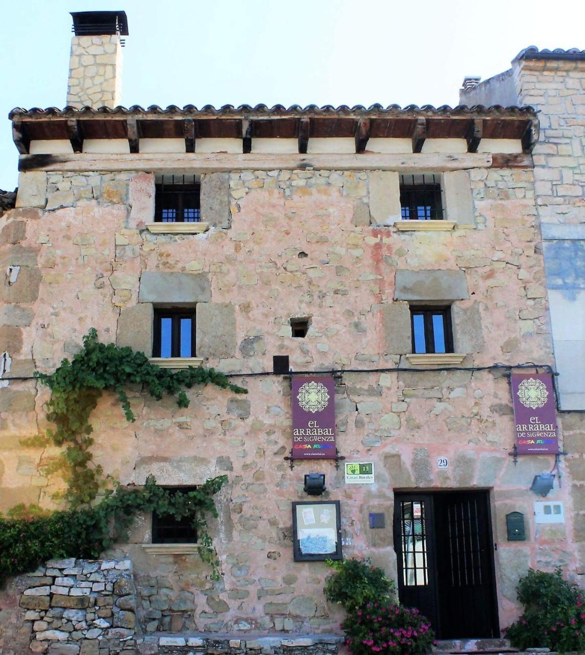 Hotel Rural El Arrabal Siguenza Exterior foto